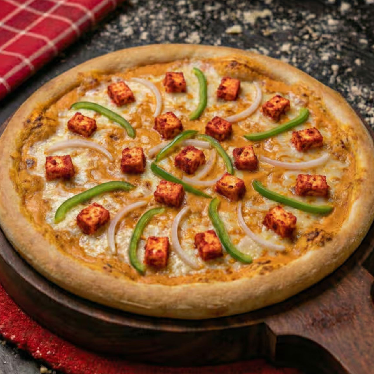 Paneer Tikka Pizza