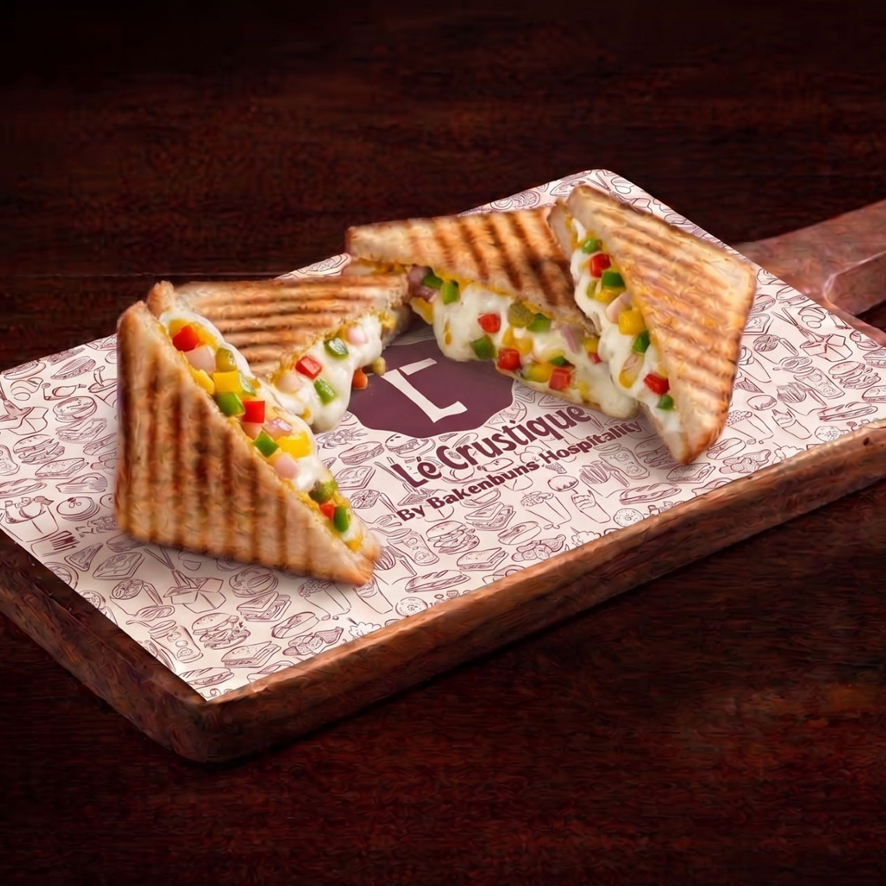 Chilli Cheese Grill Sandwich