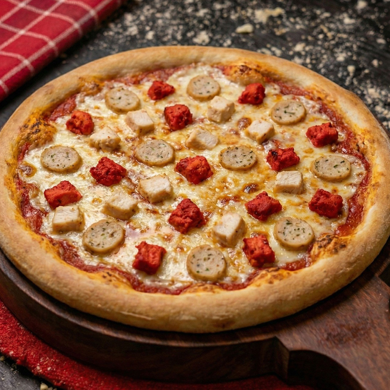 Chicken Overload Pizza